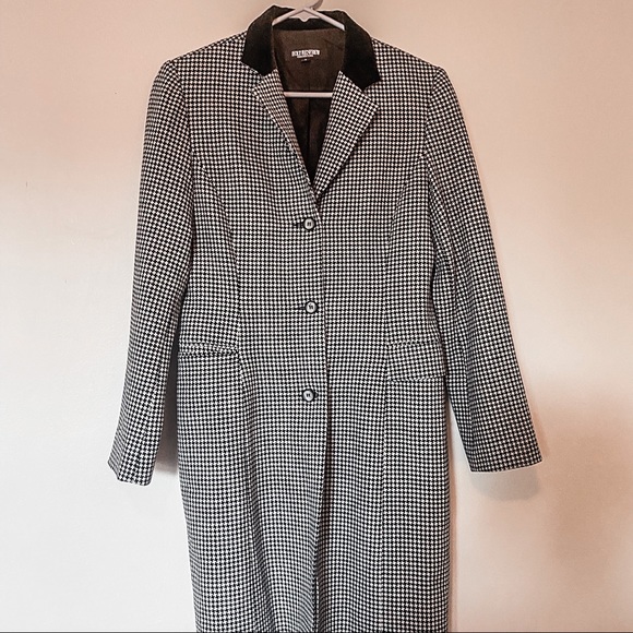 Jackets & Blazers - 90s Vintage Woman’s Hounds Tooth Size 4